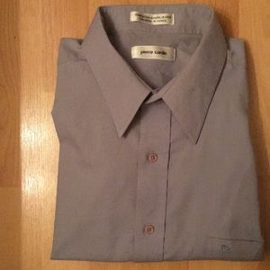 Pierre Cardin Size 17 Long Sleeve. 1 small stain.